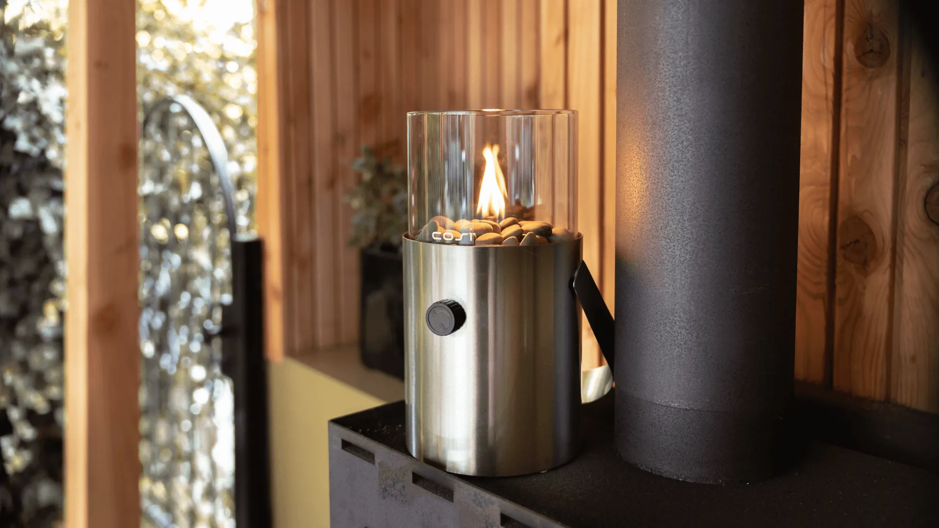 (Українська) Газовий ліхтар Cosiscoop Original Stainless Steel