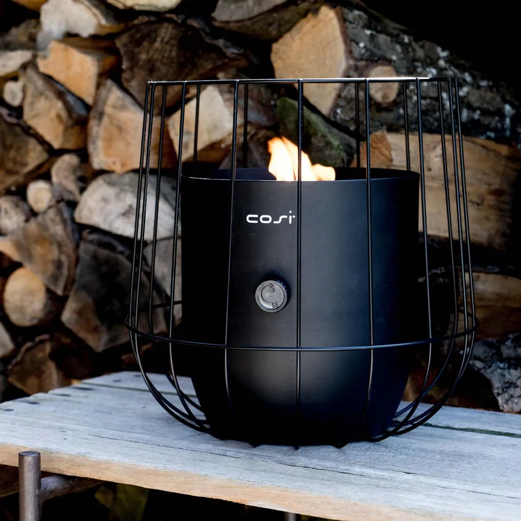(Українська) Газовий ліхтар Cosiscoop Basket Black