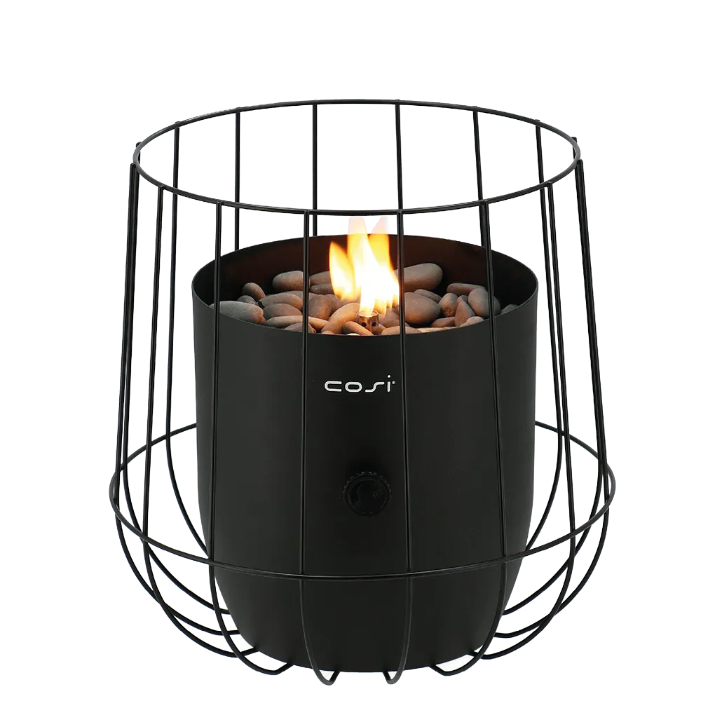 (Українська) Газовий ліхтар Cosiscoop Basket Black