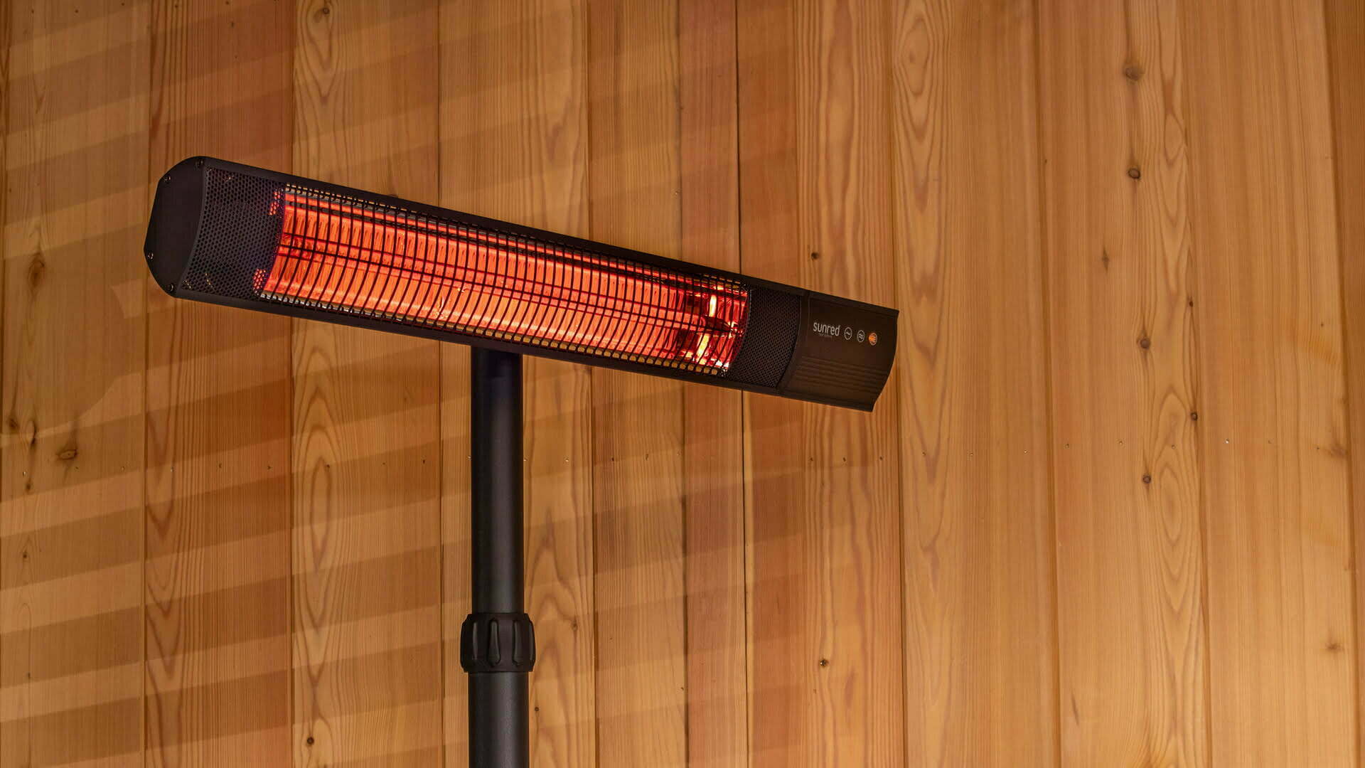 Підлоговий обігрівач Sunred Dark Standing Black 2500