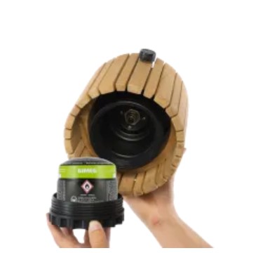 Газовий ліхтар Cosiscoop Timber Square
