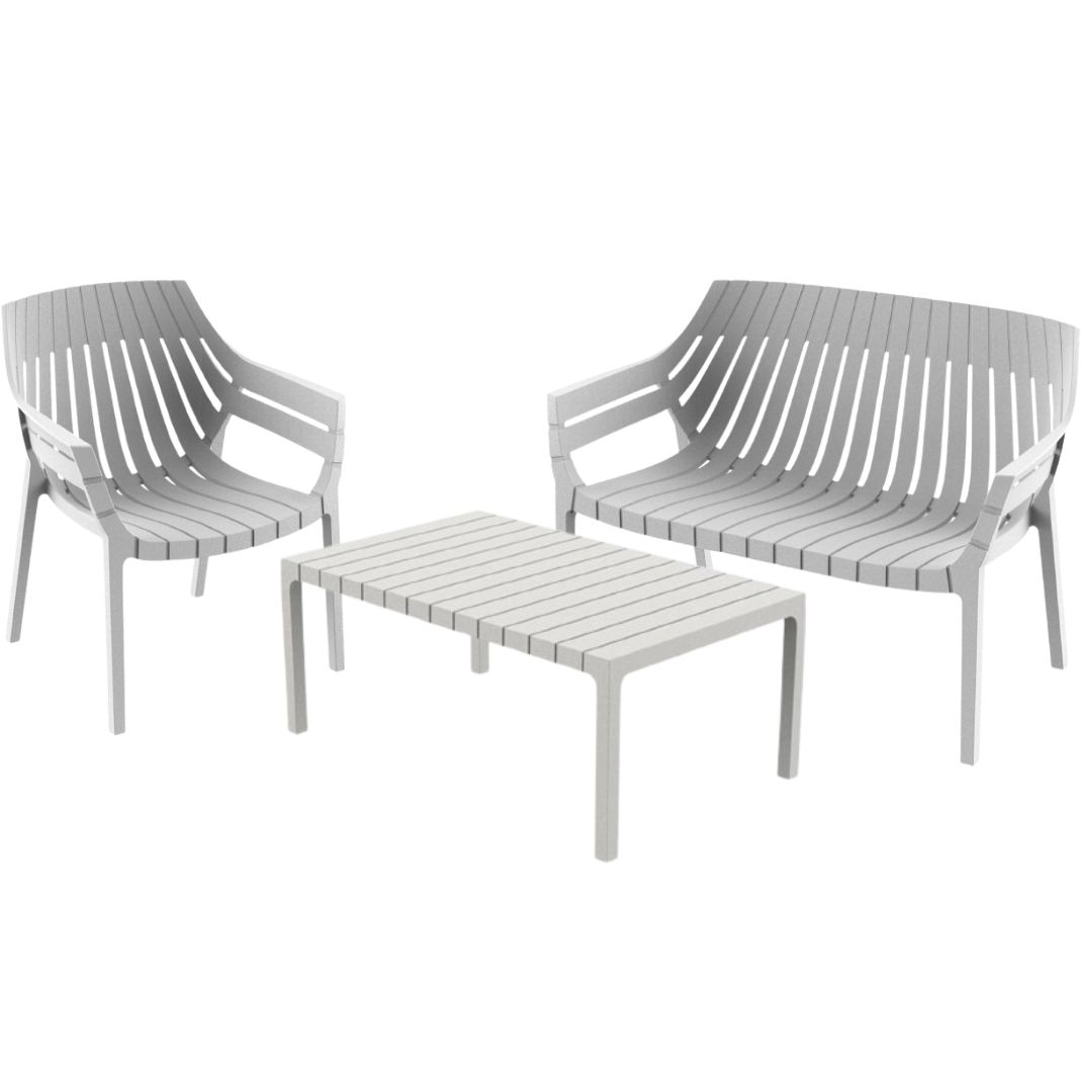 Комплект садовий Spritz білий/white