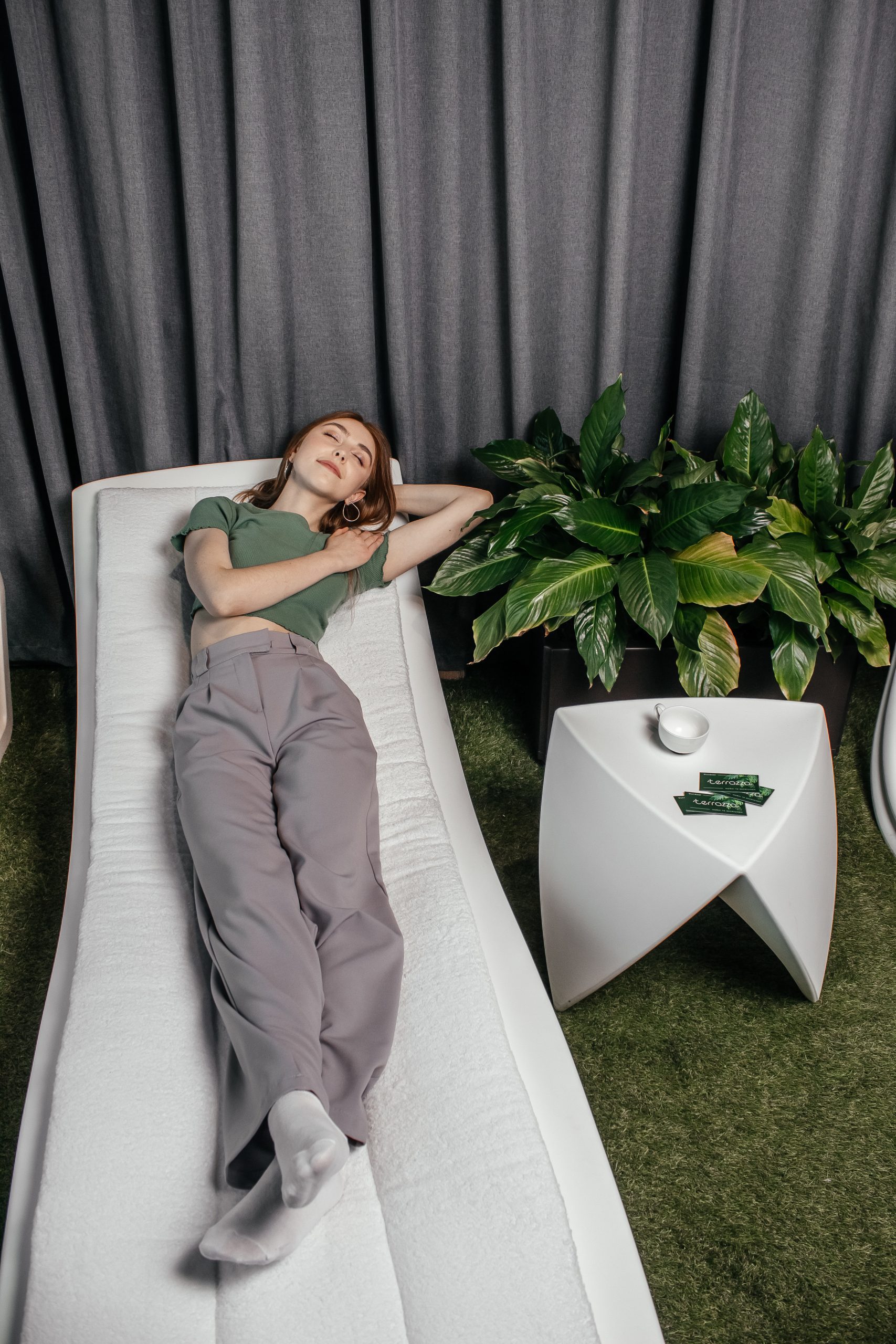 Mattress for chaise longue white Cloe/Zoe/Ibiza MyYour