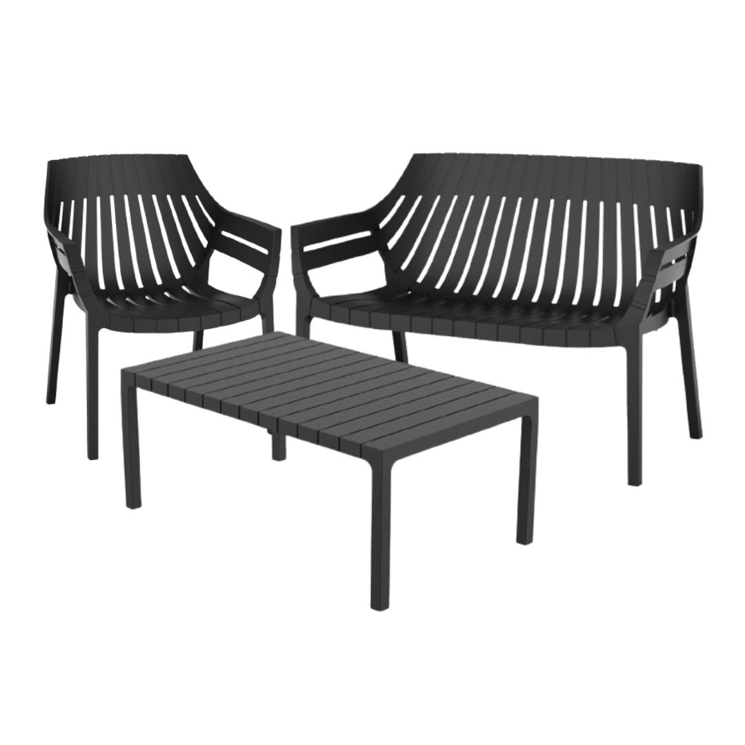 Комплект садовий Spritz чорний black