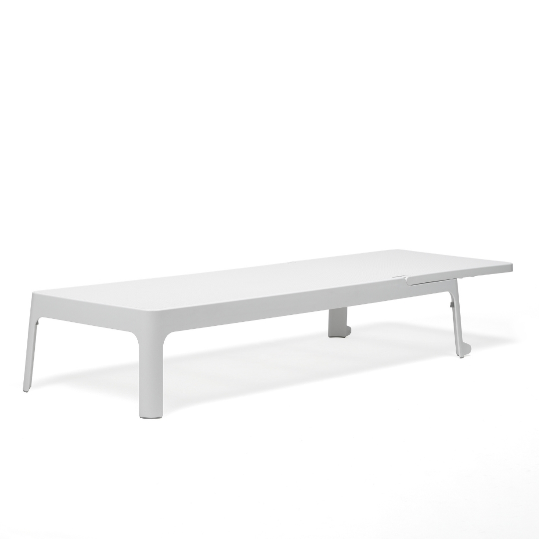 Plano sunlounger bianco Nardi