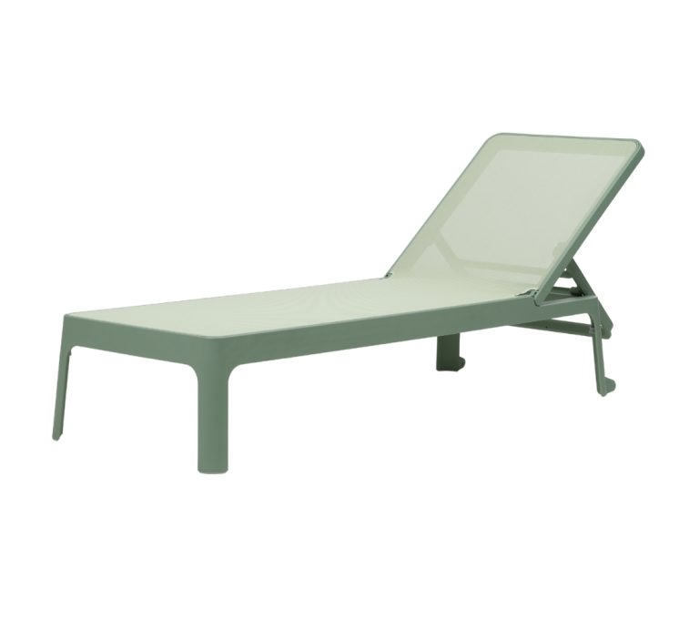 Plano sunlounger menta/mandorla Nardi