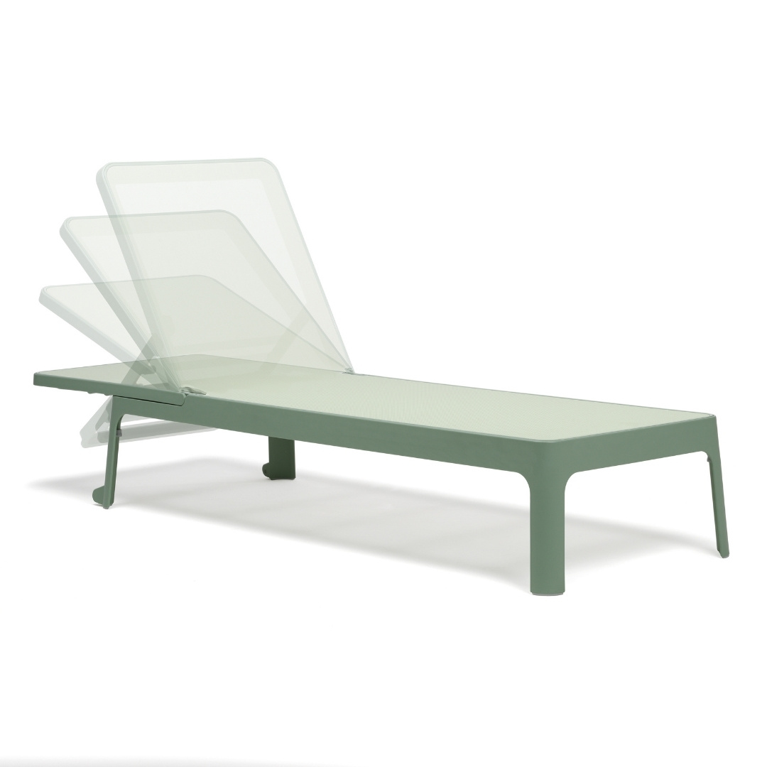Plano sunlounger menta/mandorla Nardi