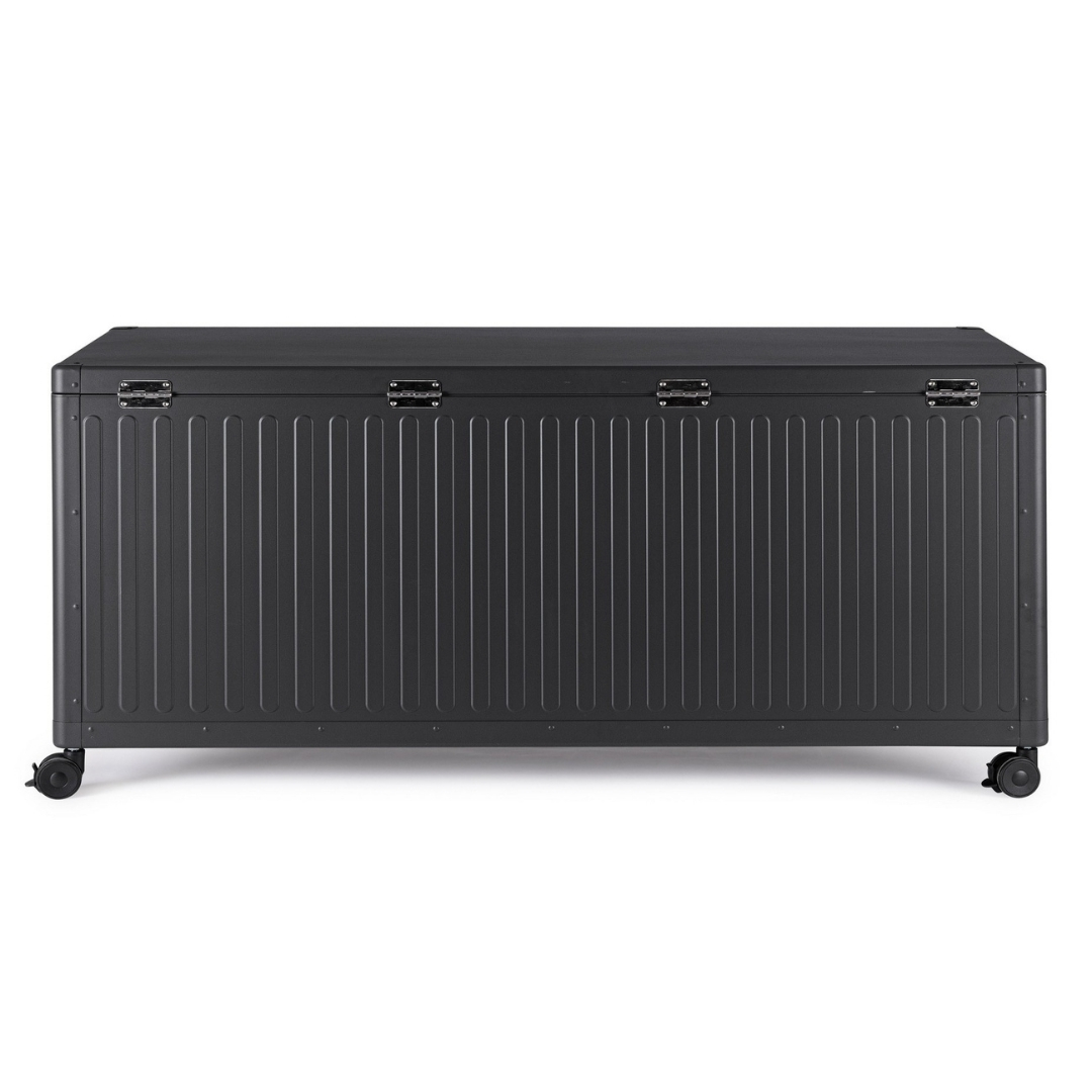 Короб садовий для зберігання Ocean L 182×89.4×70 см чорний/antracite Bizzotto