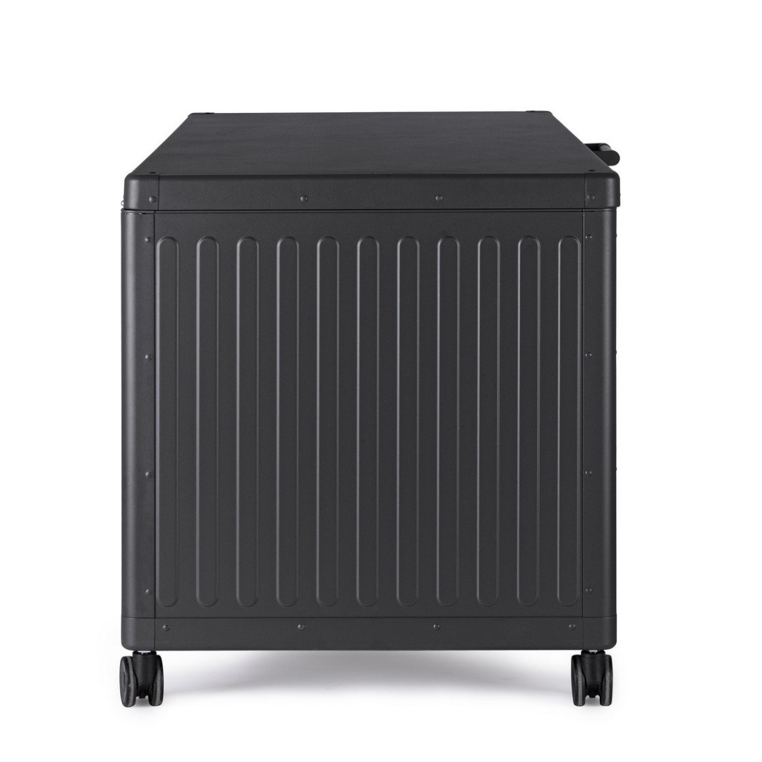 Garden storage box Ocean M 164.8x72x70 cm black/antracite Bizzotto