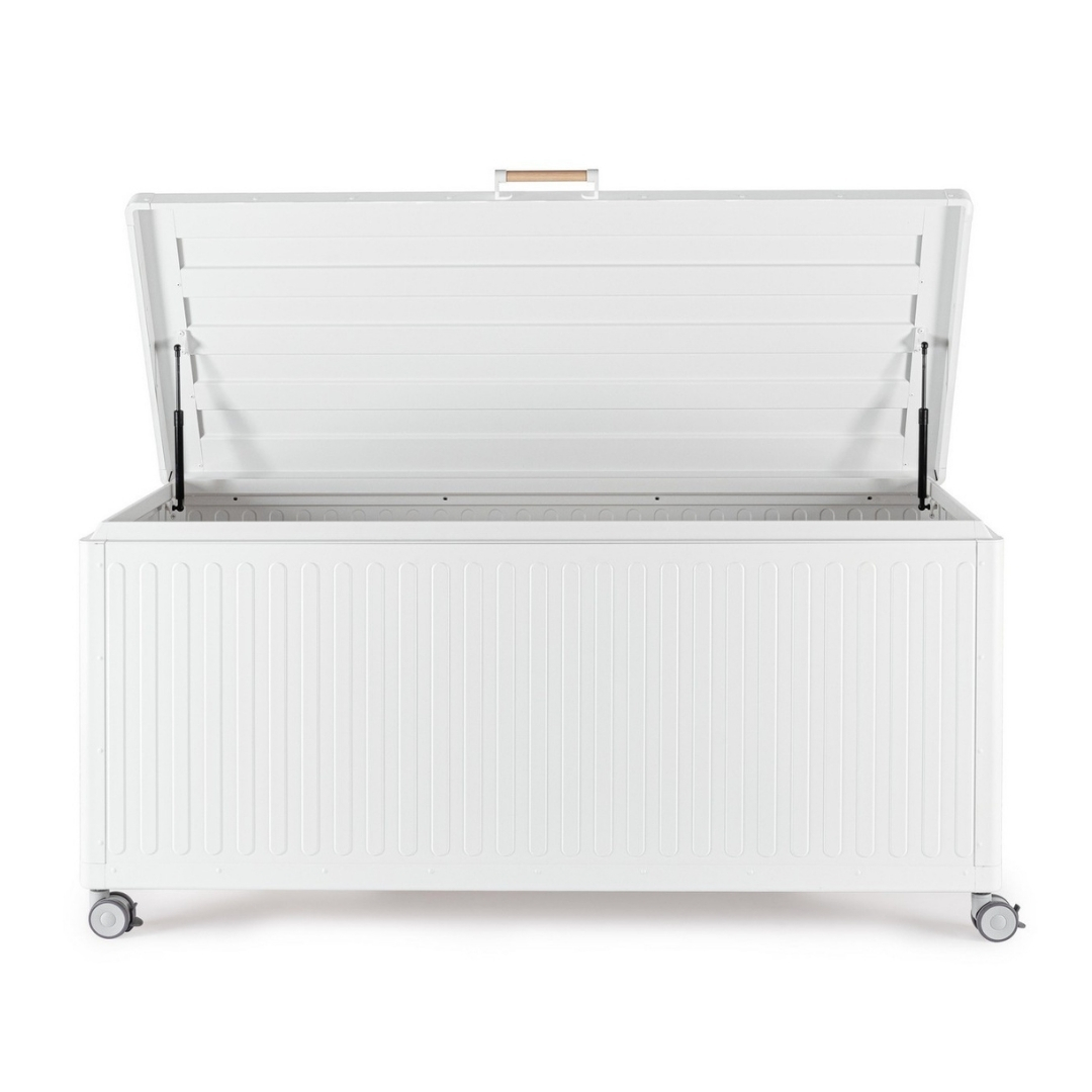 Короб садовий для зберігання Ocean M 164.8x72x70 см білий/bianco Bizzotto