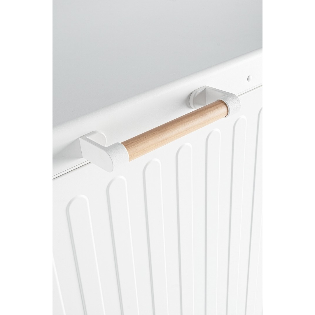 Garden storage box Ocean S 141.6x72x70 cm white/bianco Bizzotto