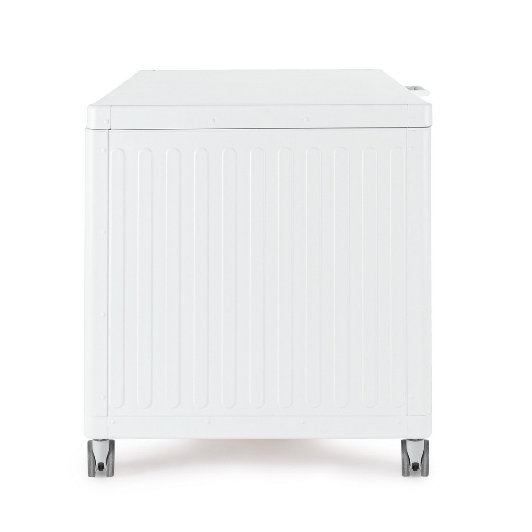 Garden storage box Ocean S 141.6x72x70 cm white/bianco Bizzotto
