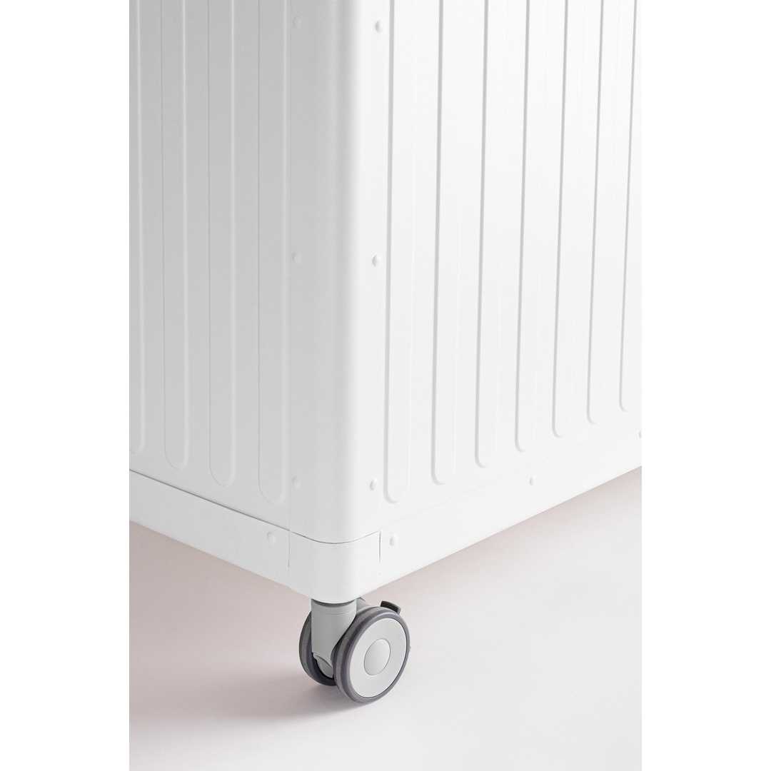 Garden storage box Ocean S 141.6x72x70 cm white/bianco Bizzotto