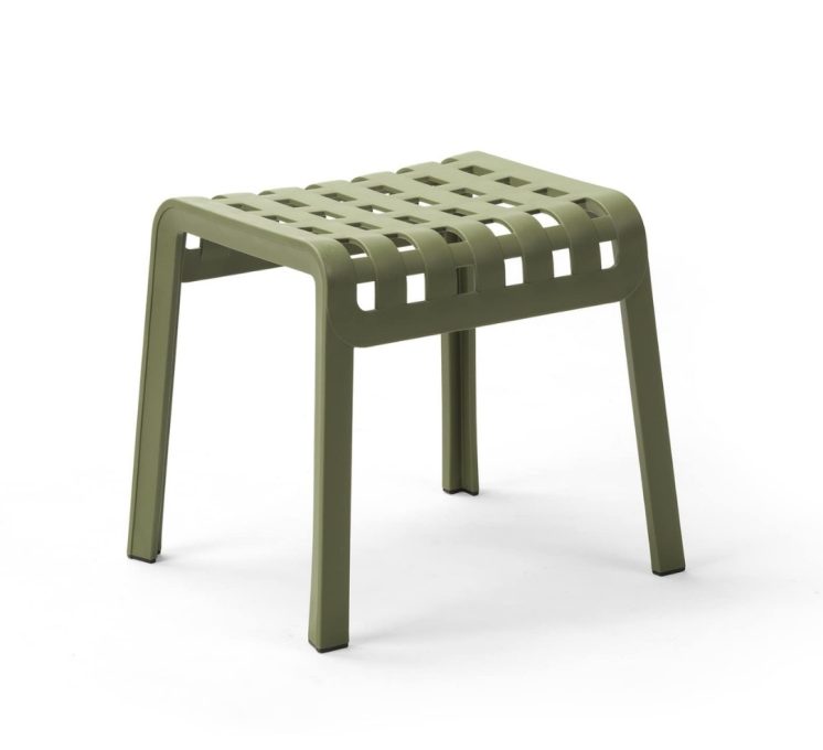 Mini-stool footrest Poggio green/agave Nardi