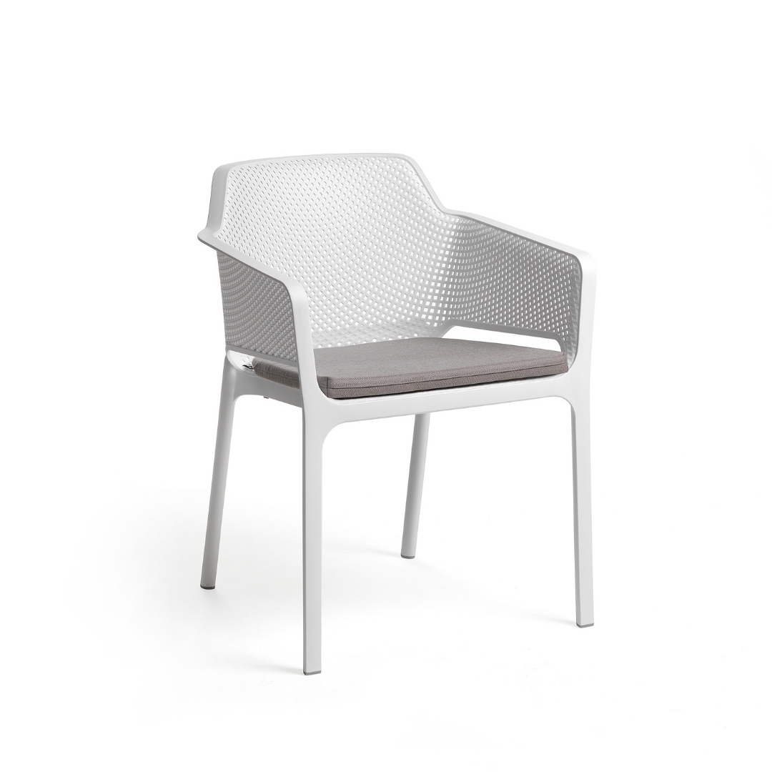 Net garden chair cushion dark grey/grey stone Nardi