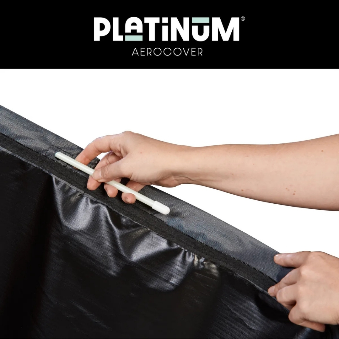 Чохол на парасолю з центральною опорою H165x25/35 см AeroCover Platinum
