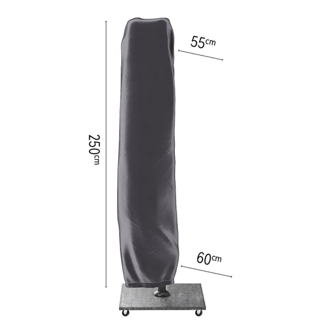 Чохол на парасолю з боковою опорою H250x55/60 см AeroCover Platinum